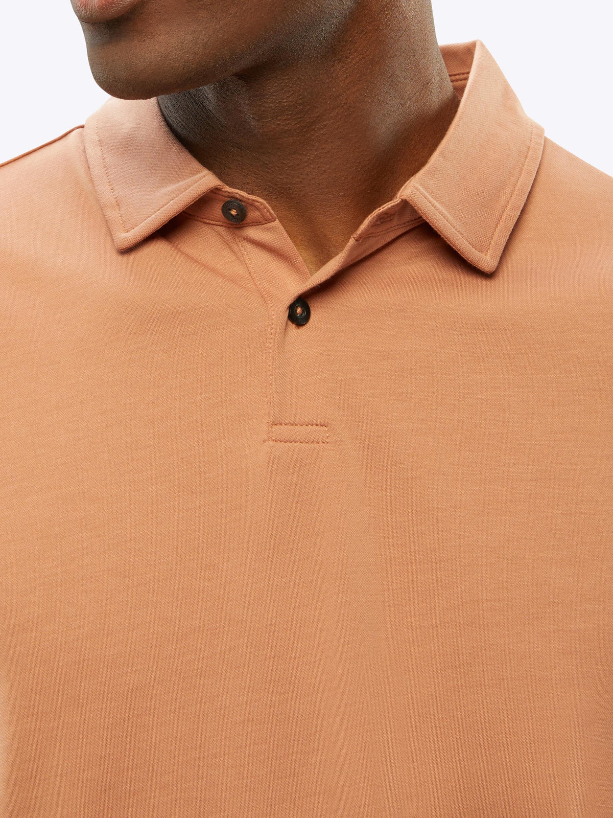 COZ Polo Split-Hem | Clay Signature-Fit