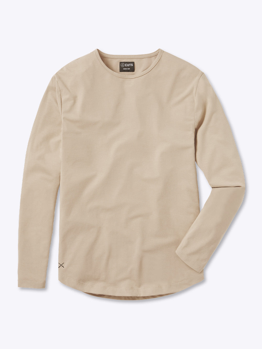AO Long Sleeve Curve-Hem Tee | Coast Signature-fit PYCA Pro®