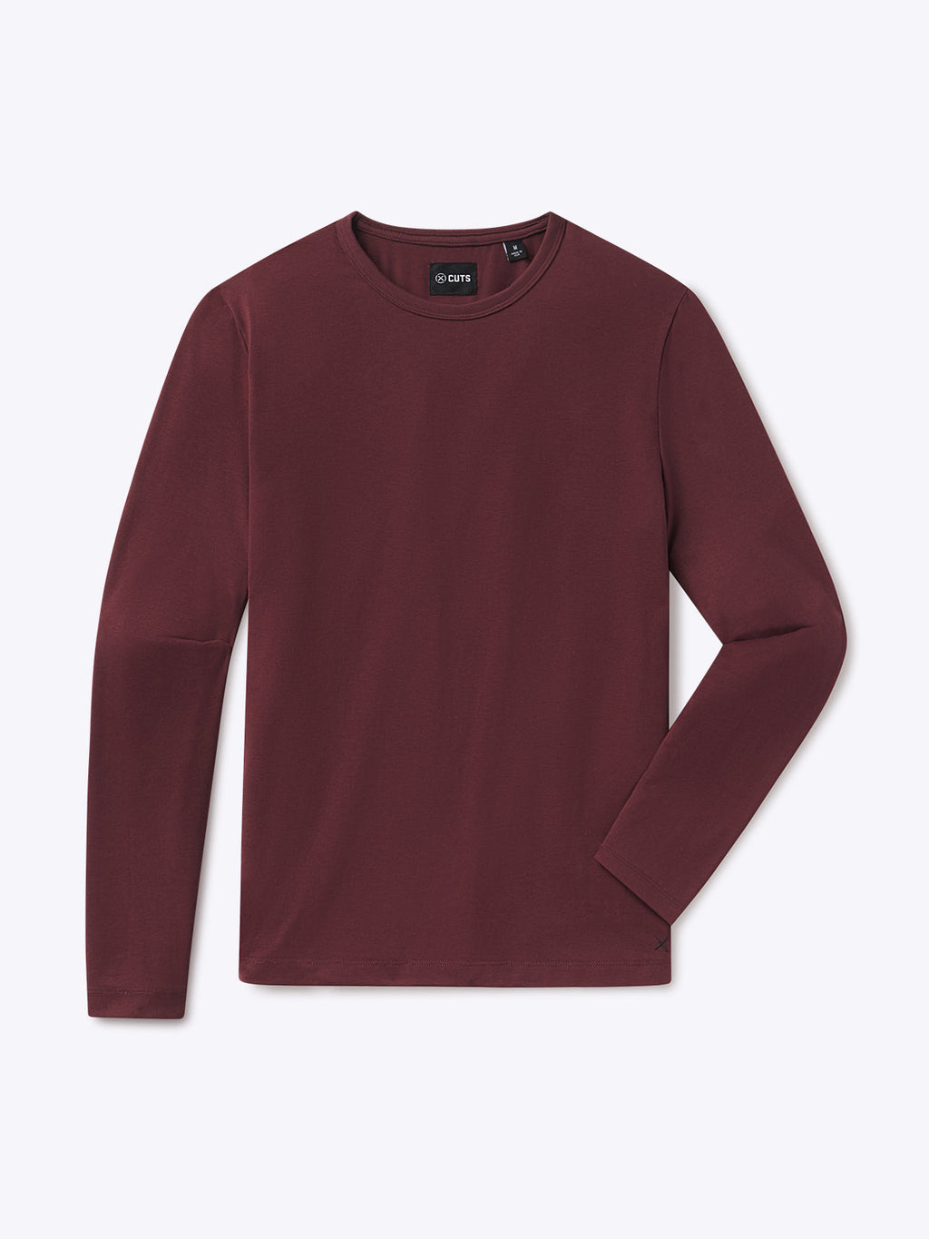 AO Forever Long Sleeve Tee | Currant Classic-Fit PYCA Pro®