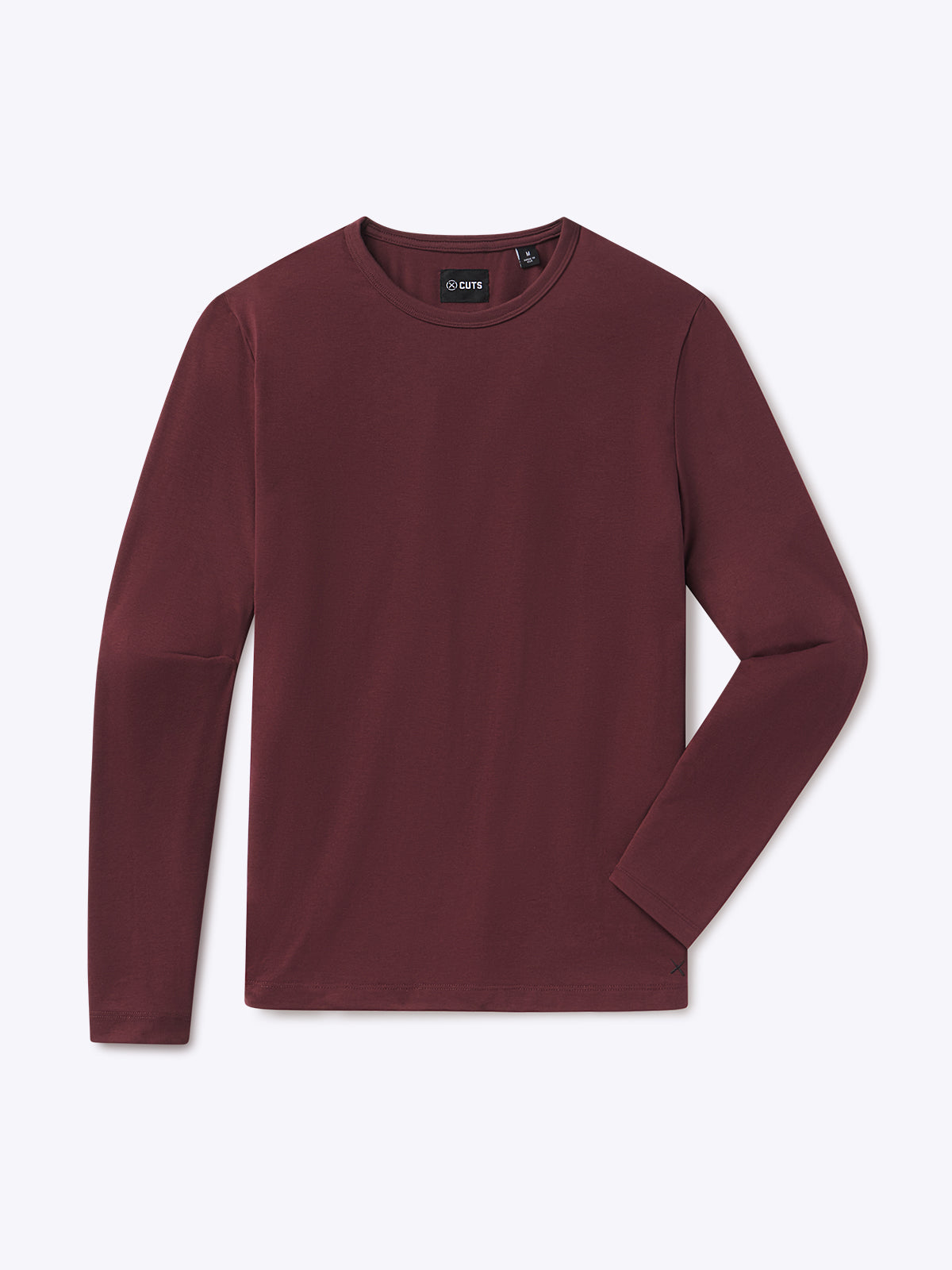 AO Forever Long Sleeve Tee | Currant Classic-Fit PYCA Pro®
