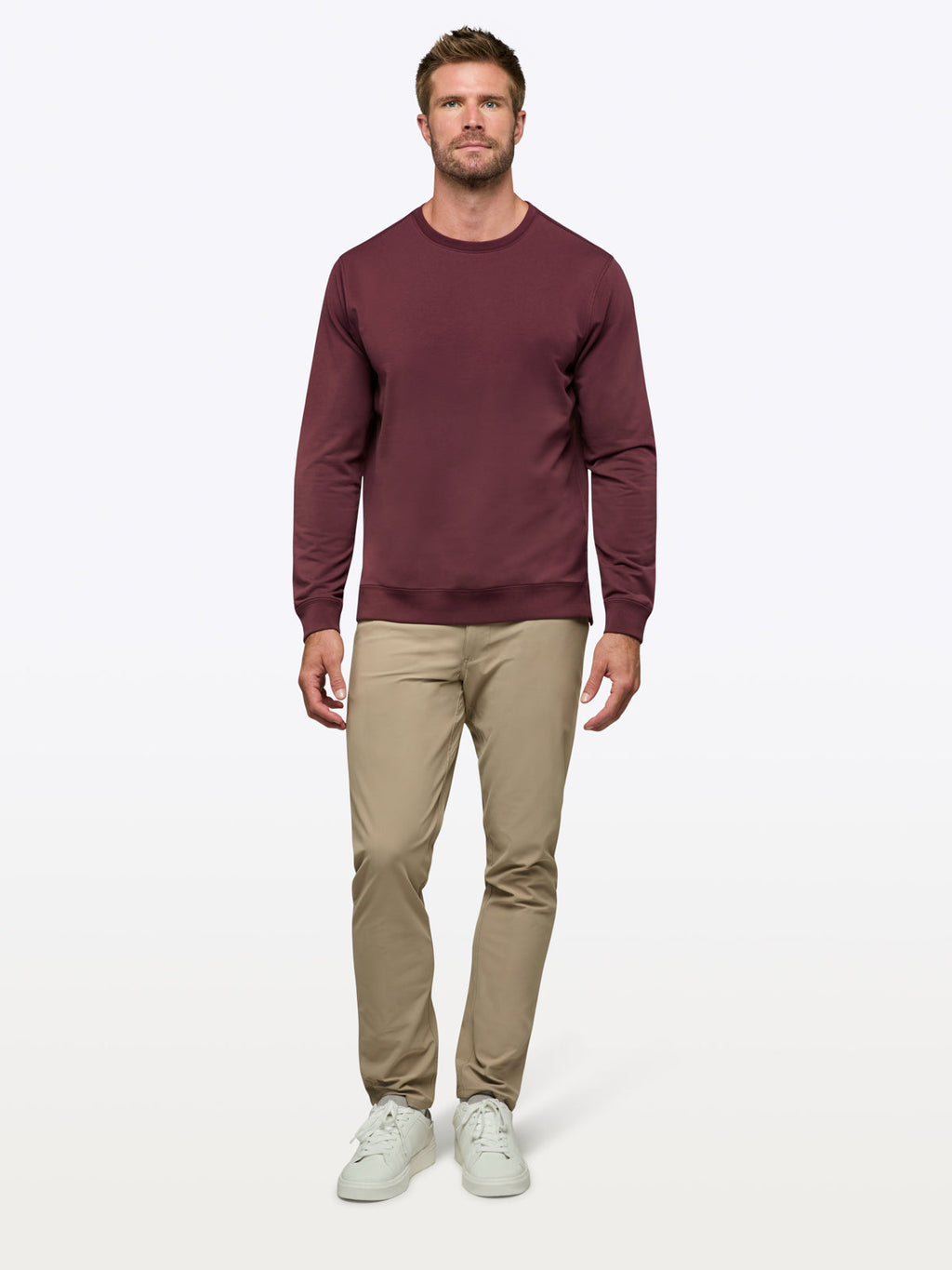 Hyperloop Pullover Split-Hem | Currant Signature-Fit