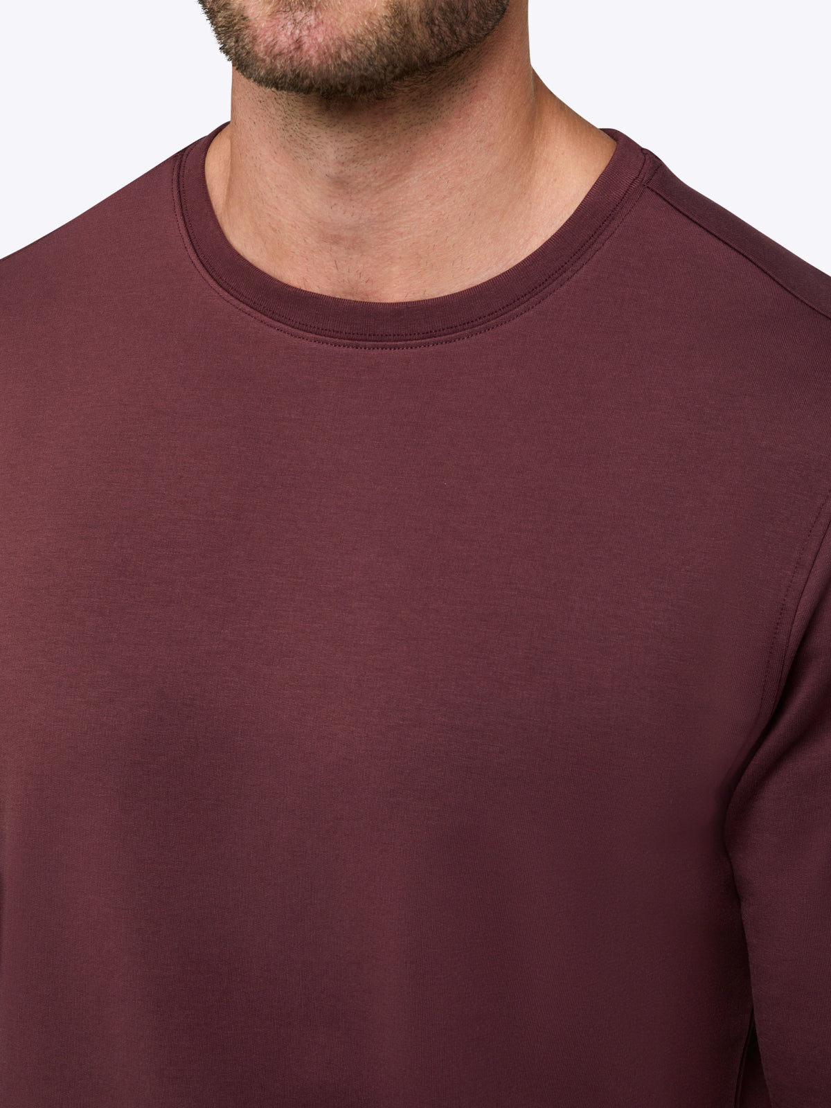 Hyperloop Pullover Split-Hem | Currant Signature-Fit
