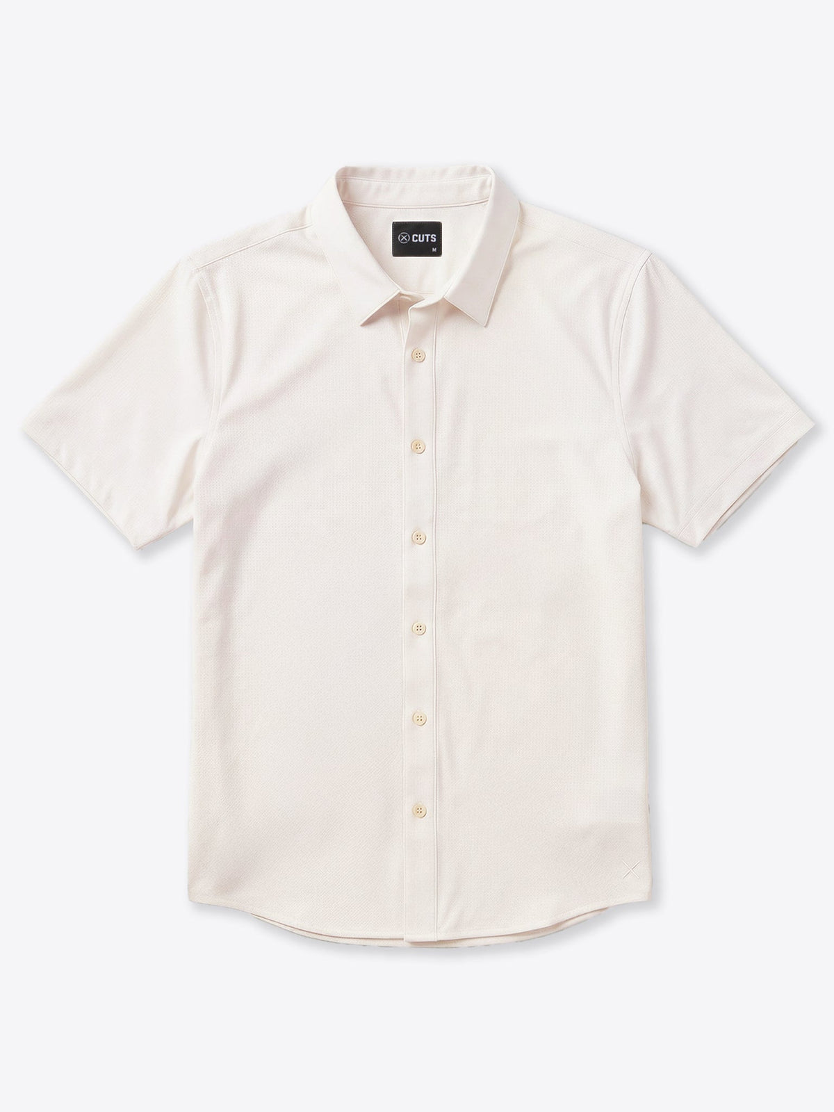Crossover Button Up | Bone Signature Fit