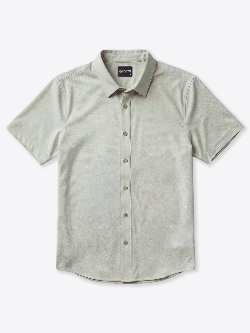 Crossover Button Up | Morning Dove Signature Fit