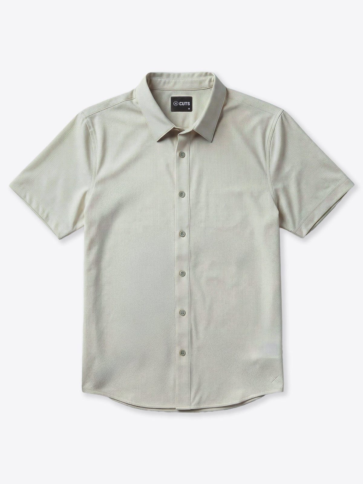 Crossover Button Up | Morning Dove Signature Fit
