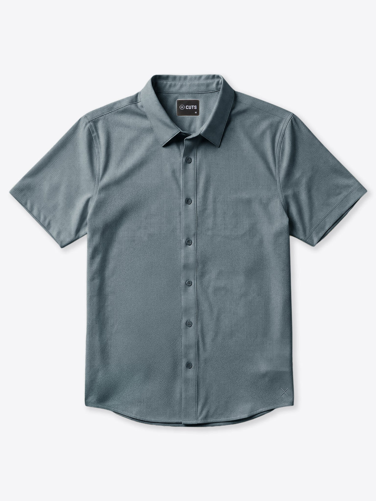 Crossover Button Up | Ocean Storm Signature Fit