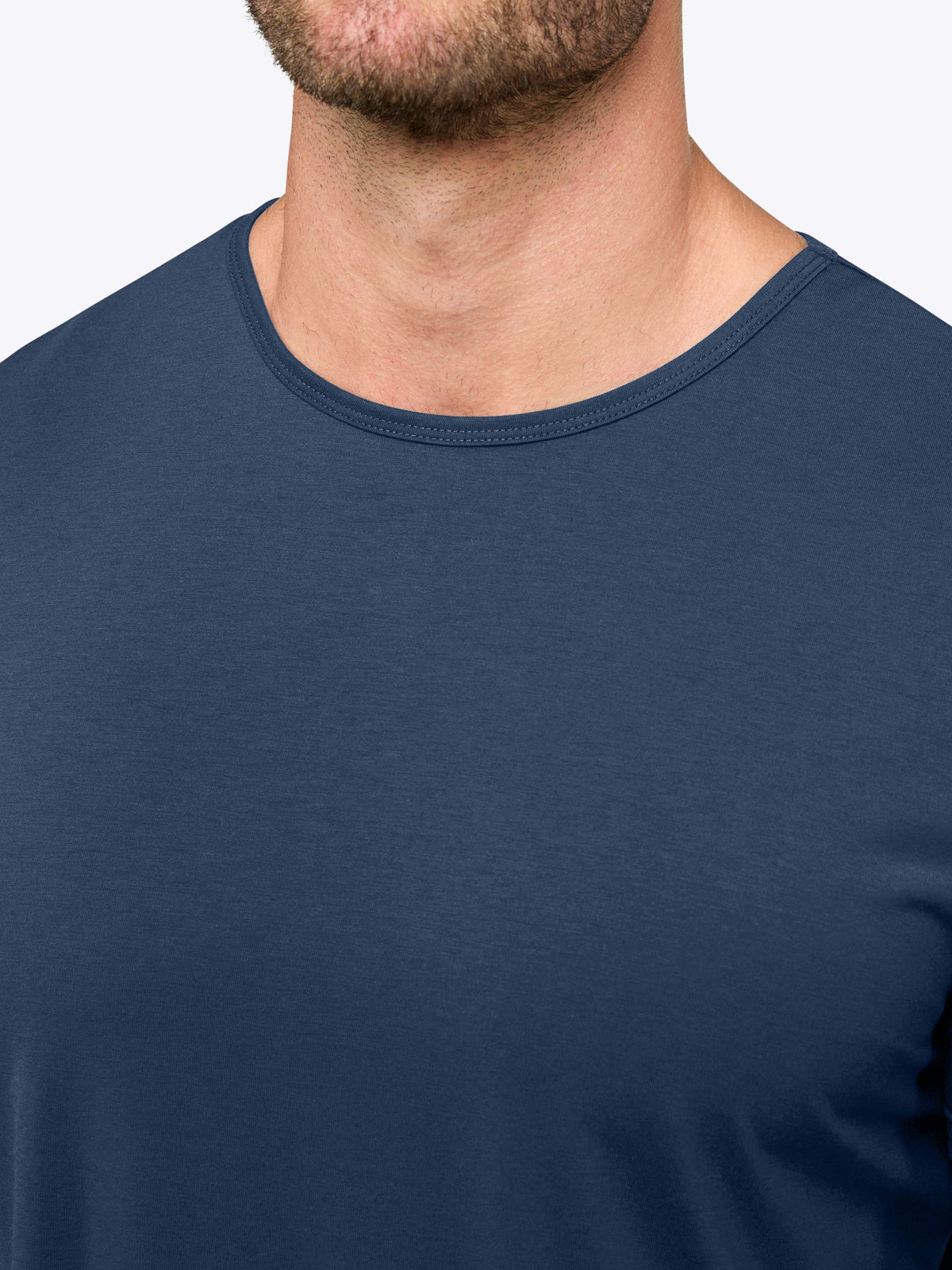 AO Curve-Hem Tee | Dark Denim Signature-Fit PYCA Pro®