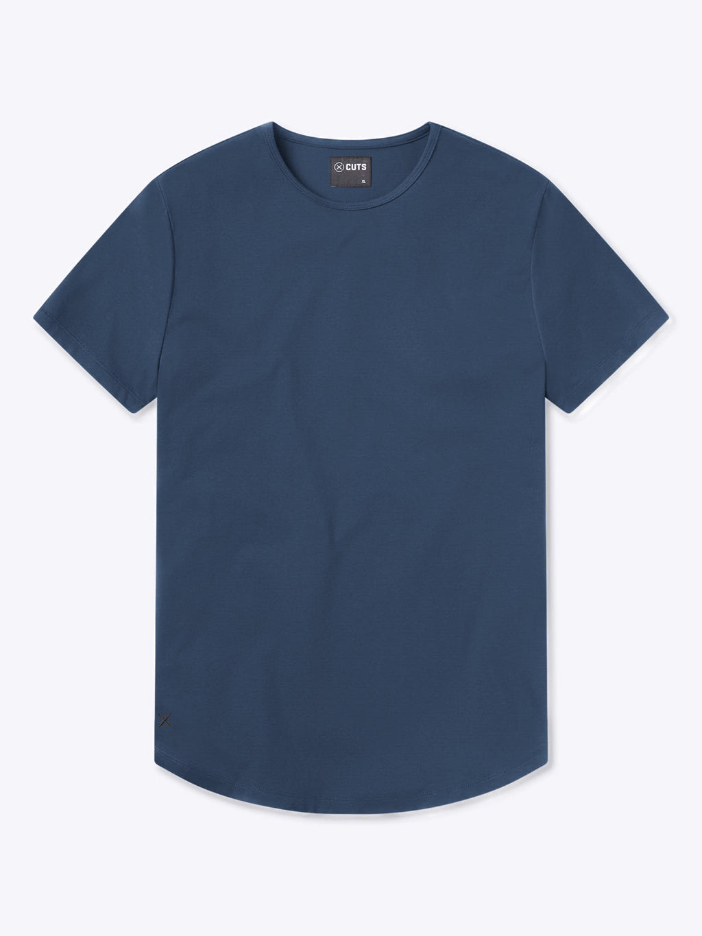 AO Curve-Hem Tee | Dark Denim Signature-Fit PYCA Pro®