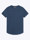 AO Curve-Hem Tee | Dark Denim Signature-Fit PYCA Pro®