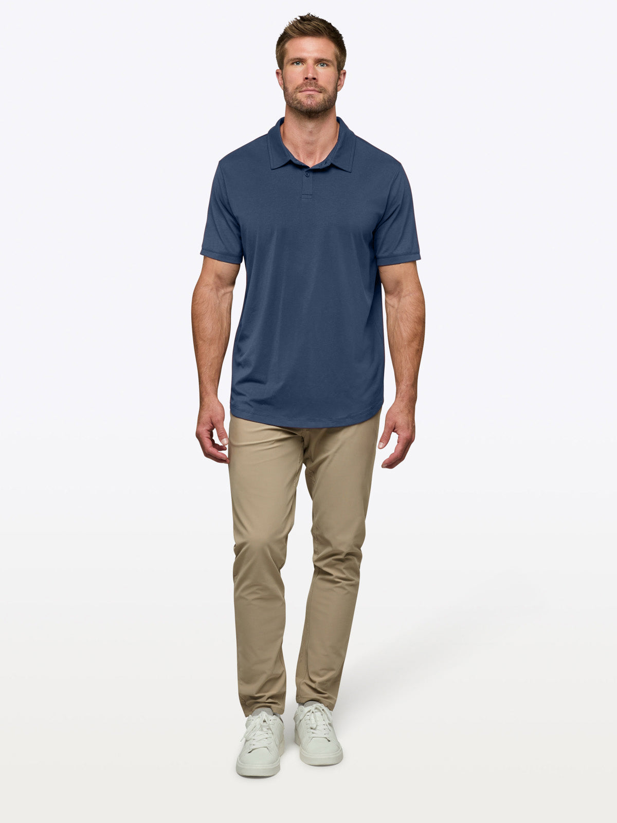 AO Polo | Dark Denim Signature-fit PYCA Pro®