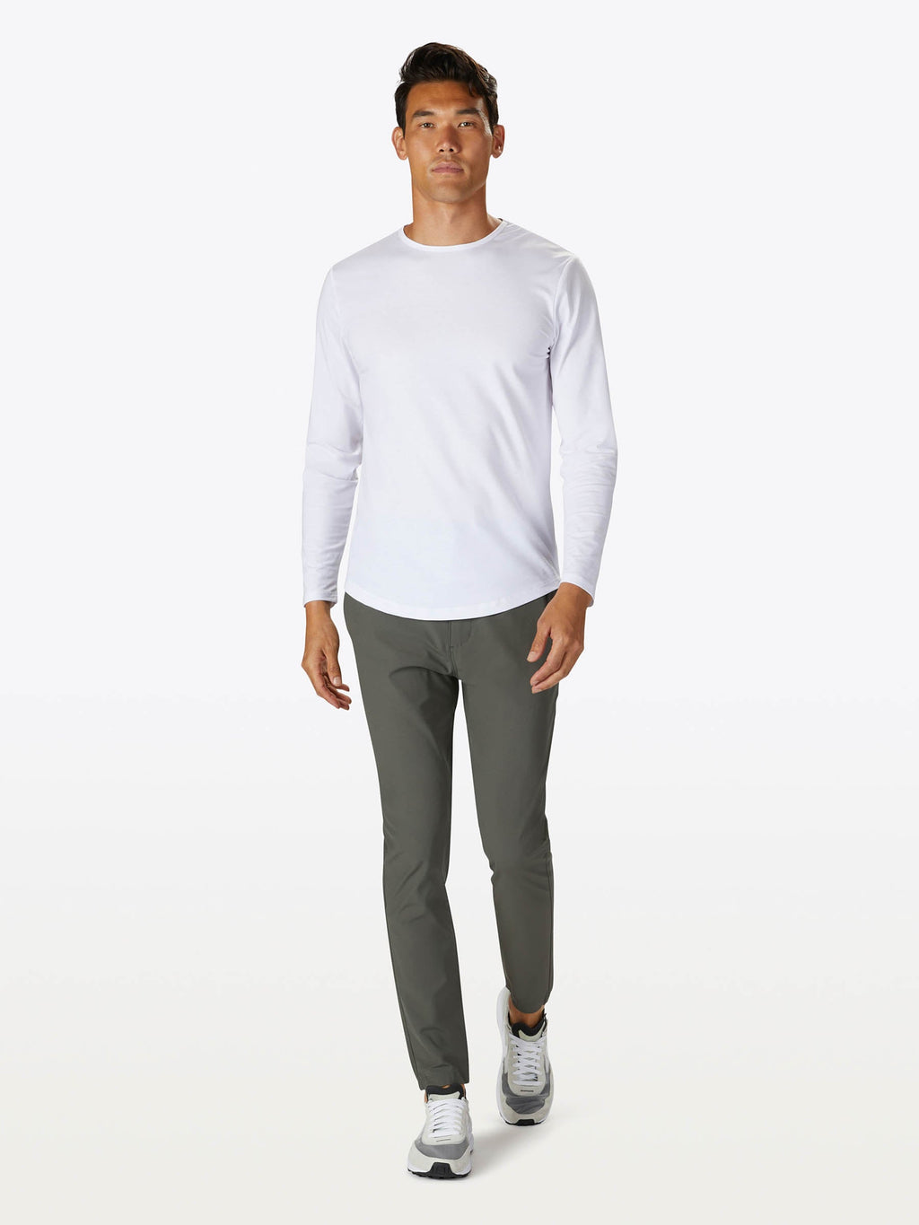 AO Jogger Pant Tall | Dark Pine Slim-fit Versaknit®