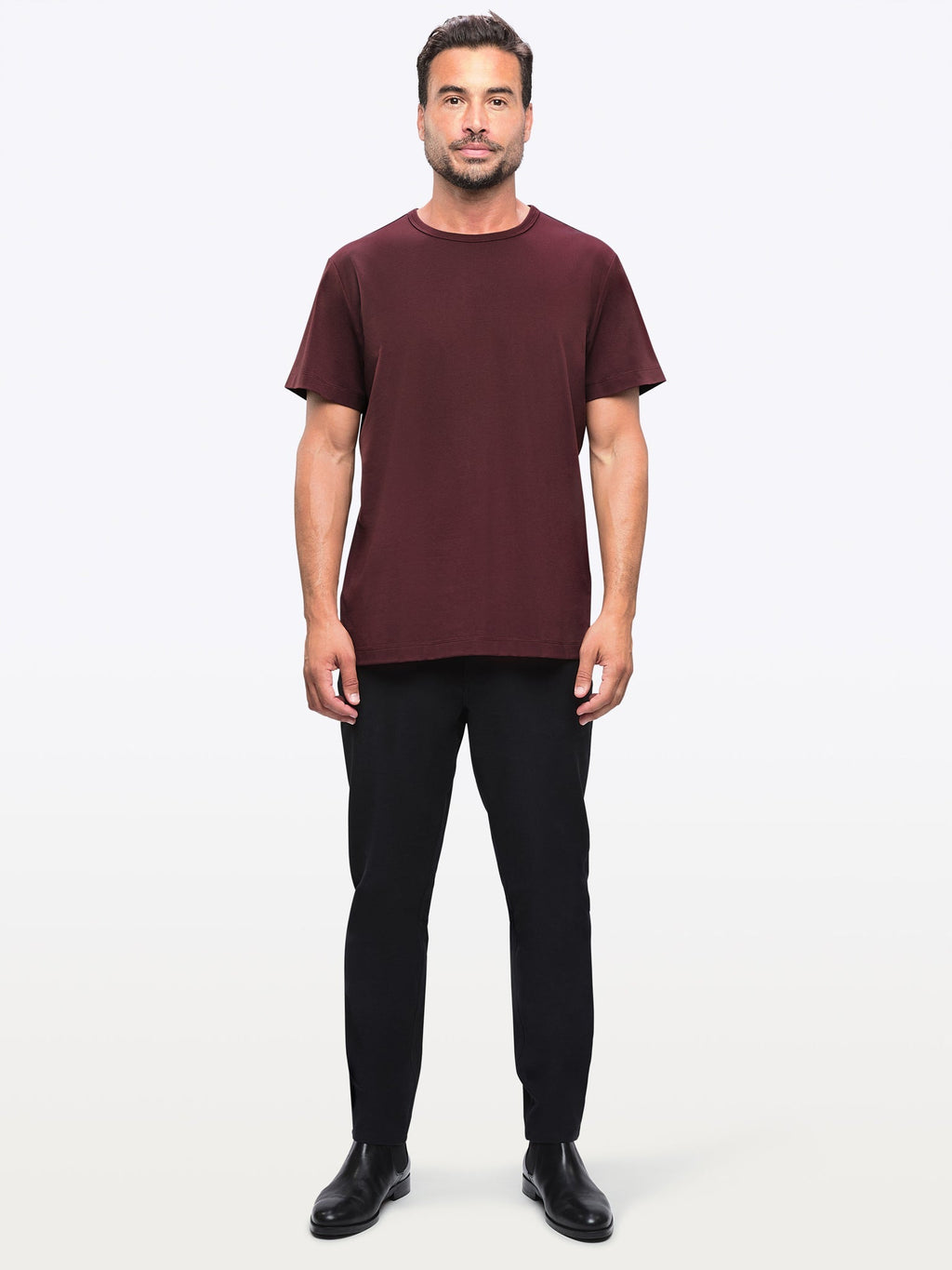 AO Forever Tee  | Deep Cranberry Classic-Fit PYCA Pro®