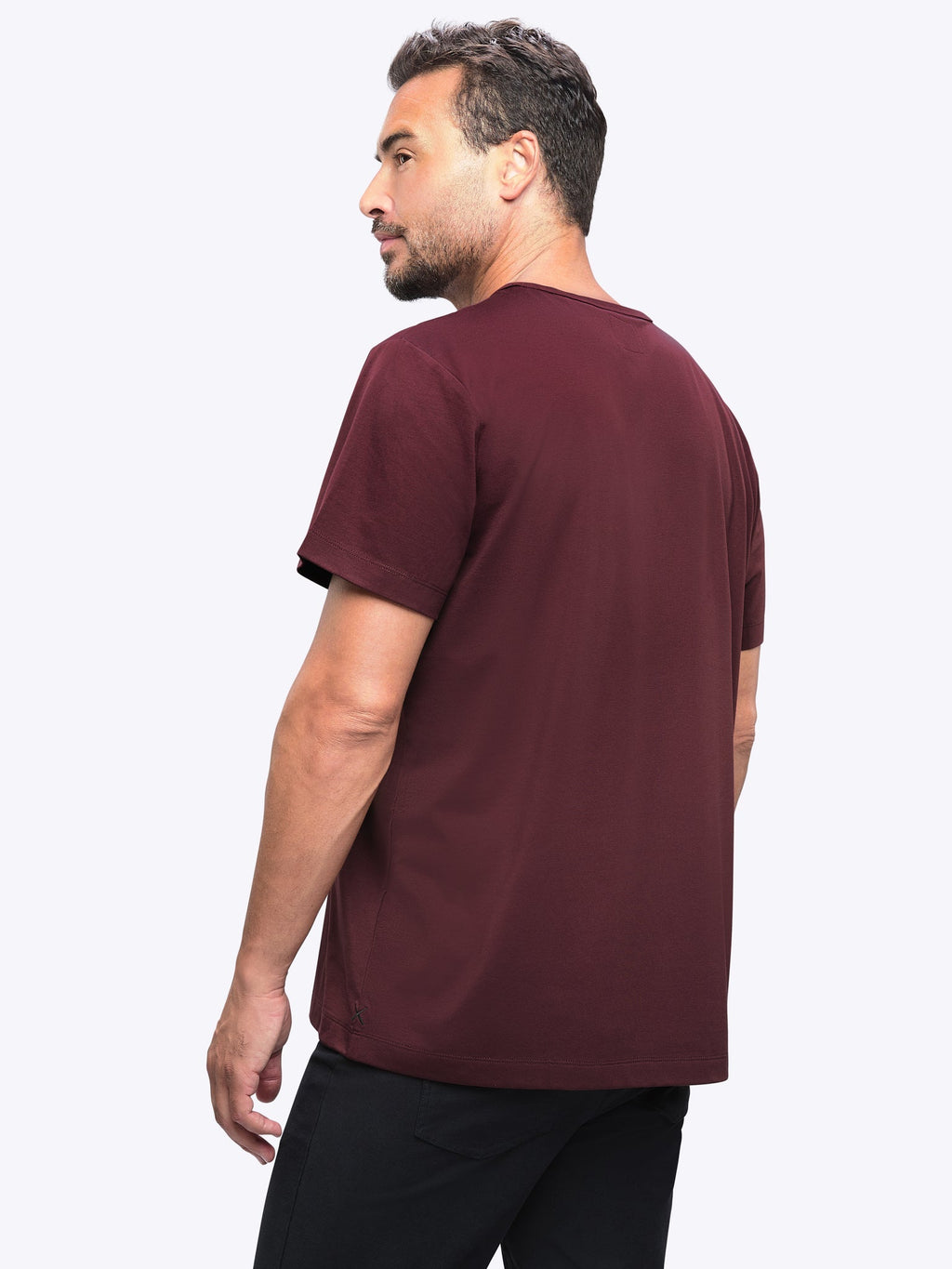 AO Forever Tee  | Deep Cranberry Classic-Fit PYCA Pro®