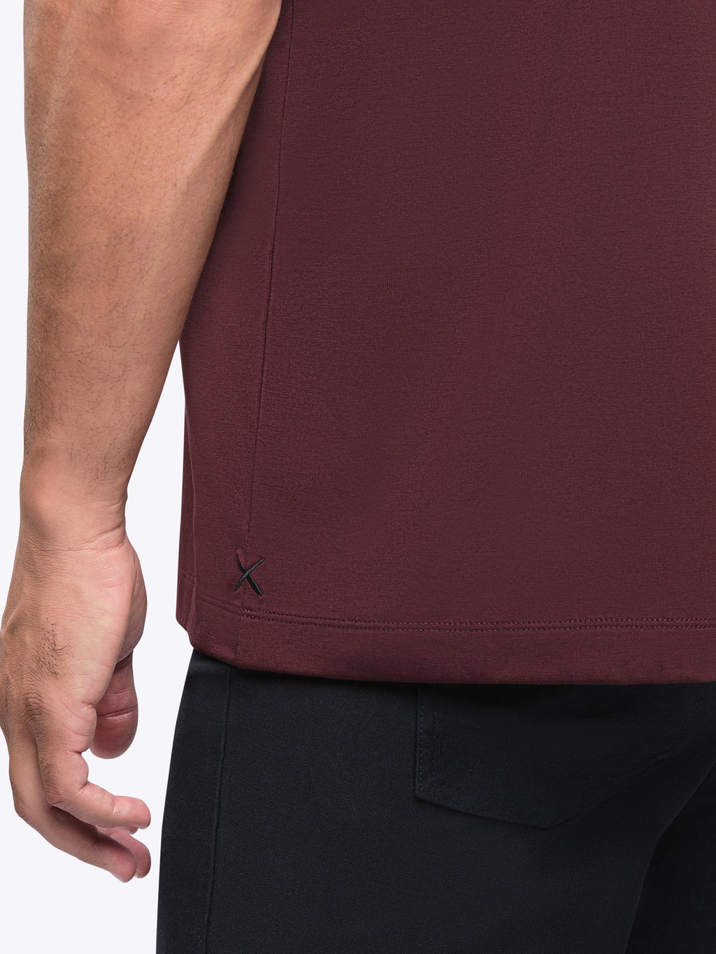 AO Forever Tee  | Deep Cranberry Classic-Fit PYCA Pro®