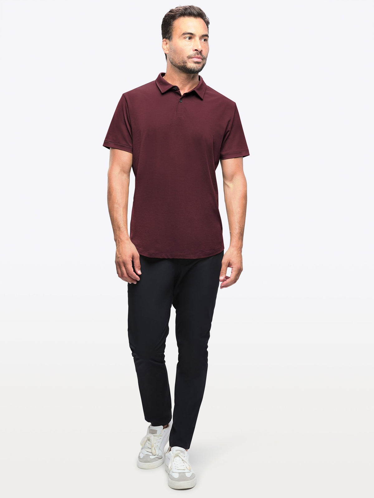 AO Polo | Deep Cranberry Signature-fit PYCA Pro®