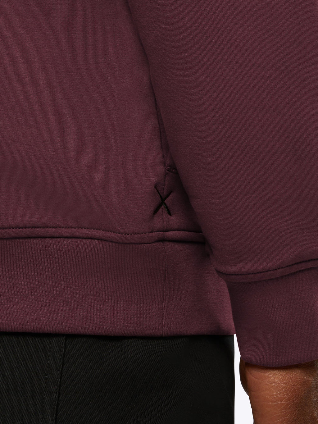 Hyperloop Hoodie | Deep Cranberry Signature-fit Hyperloop
