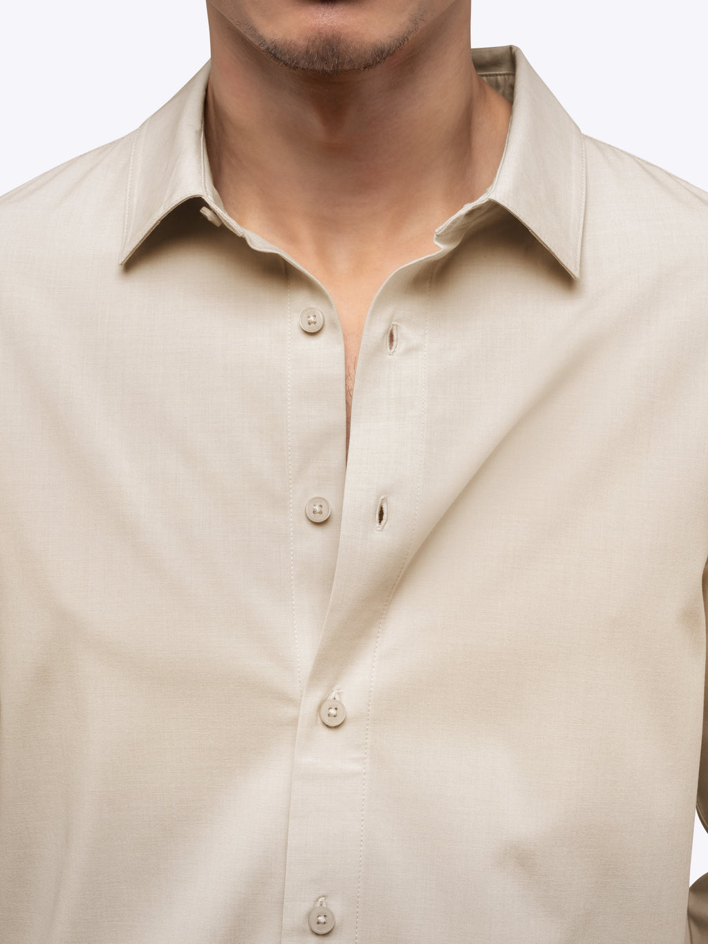 SoHo Long Sleeve Button Up | Sand Dune Signature-fit