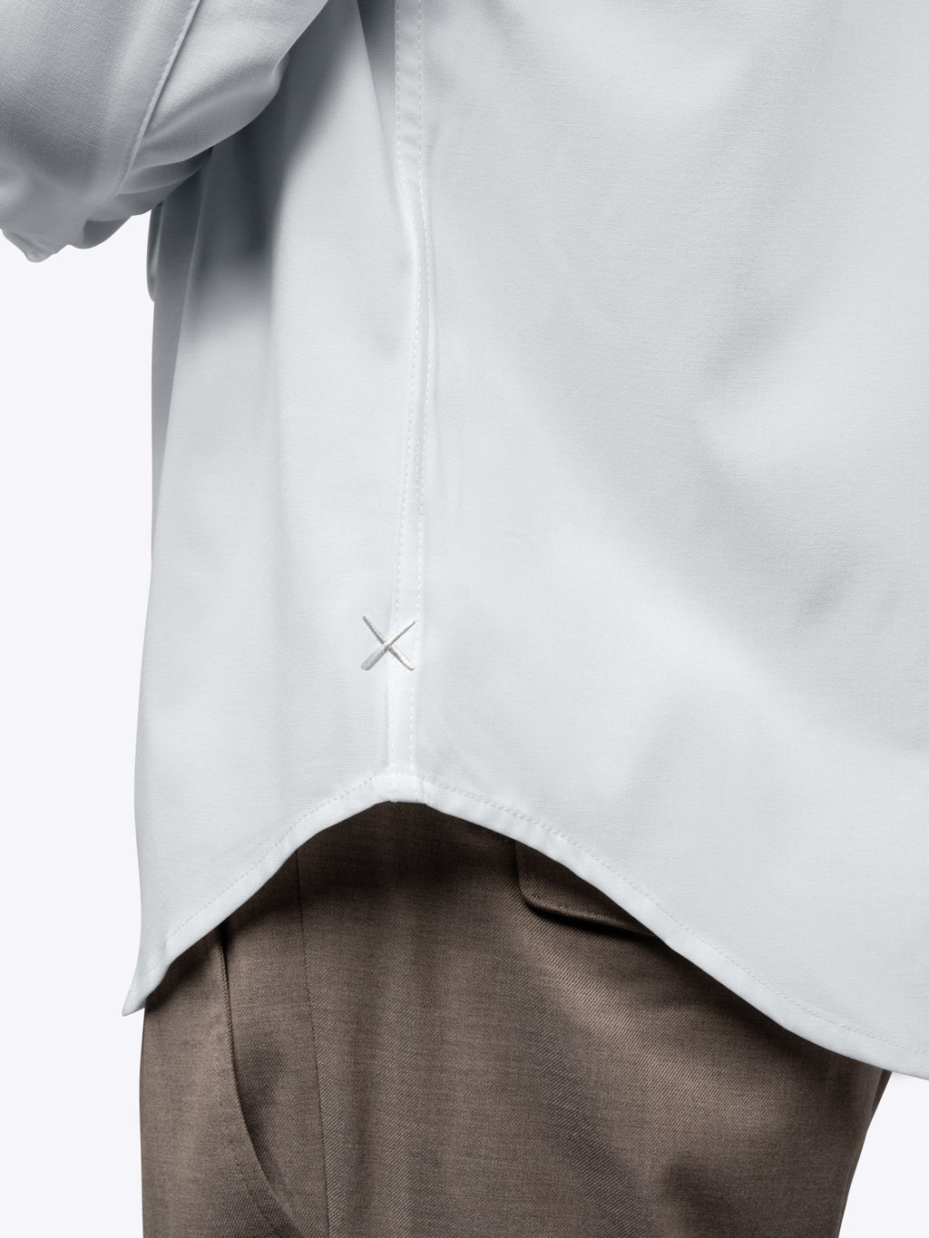 Soho Long Sleeve Button Up | White Signature-fit