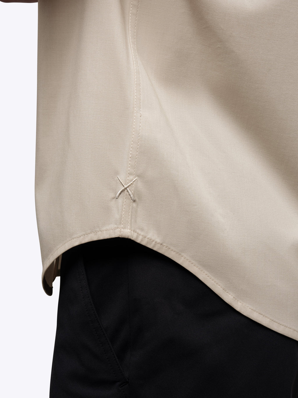 SoHo Short Sleeve Button Up | Sand Dune Signature-fit