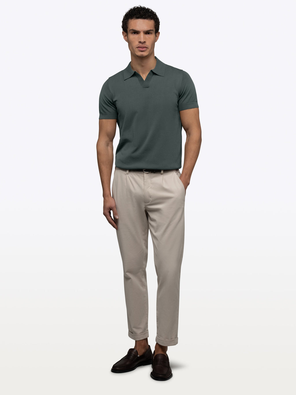 Riviera Knit Polo | Urban Chic Signature-Fit