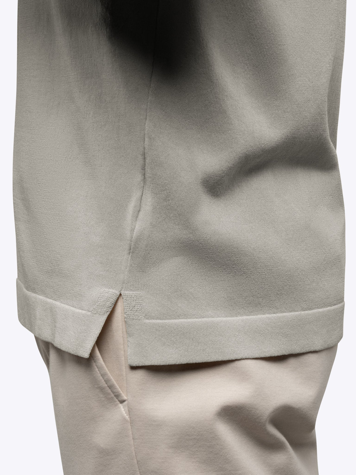 Riviera Knit Button Up | Morning Dove Signature-Fit
