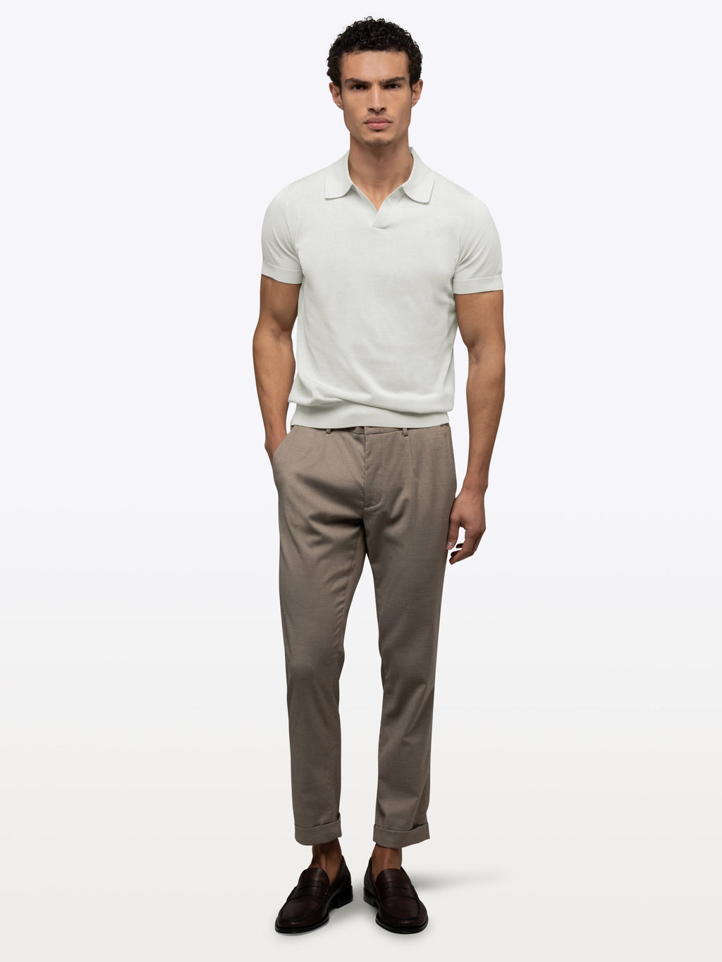 Riviera Knit Polo | Nimbus Signature-Fit