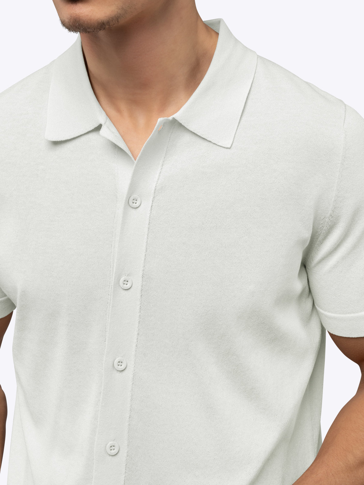 Riviera Knit Button Up | Nimbus Signature-Fit