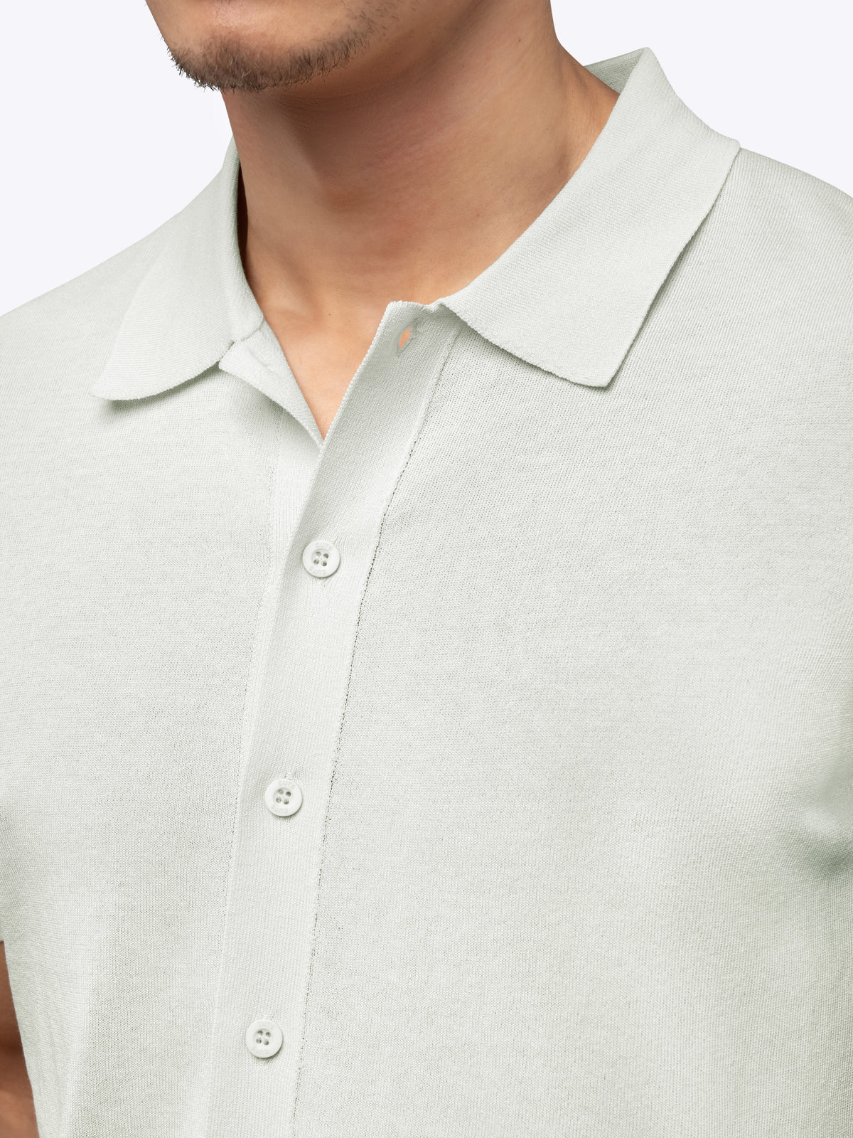 Riviera Knit Button Up | Nimbus Signature-Fit