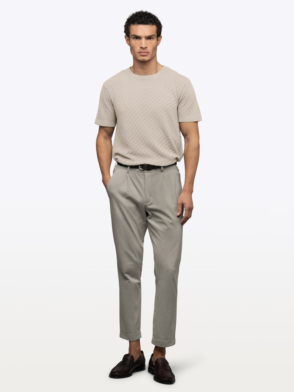 SoHo Trouser | Morning Dove Classic-Fit