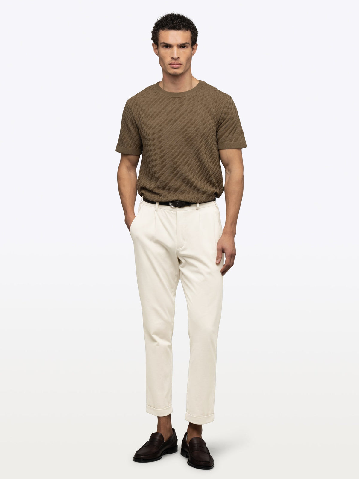 SoHo Trouser | Oat Classic-fit