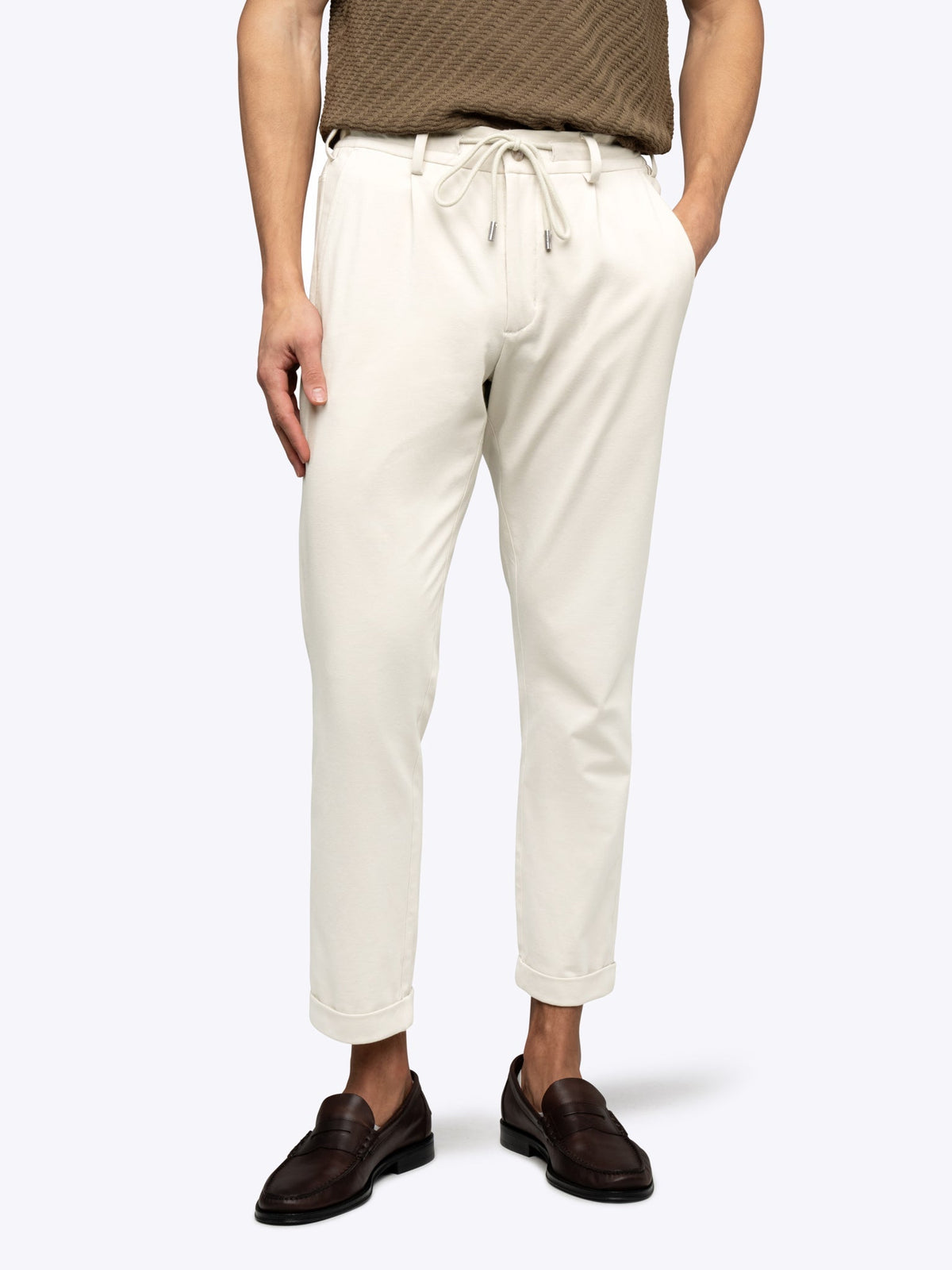 SoHo Trouser | Oat Classic-fit