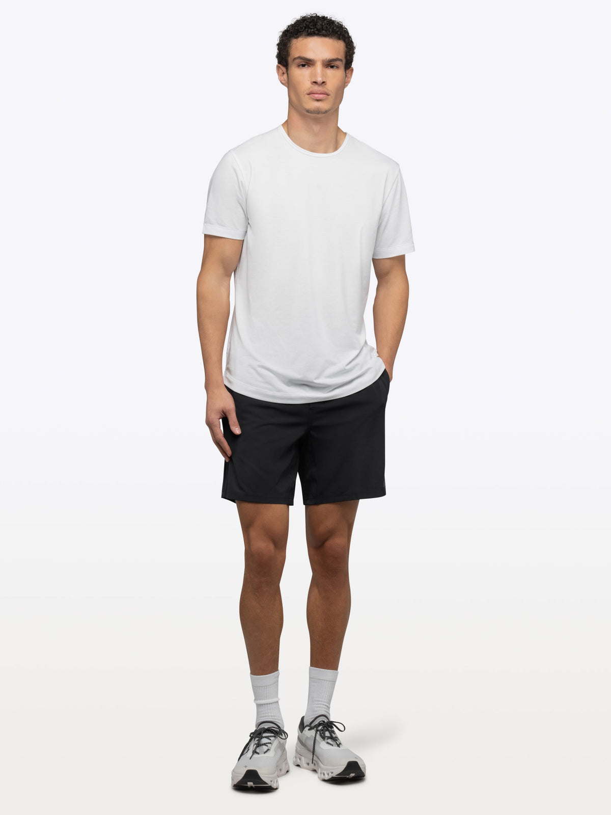 Crossover Short Unlined | Black Classic-Fit