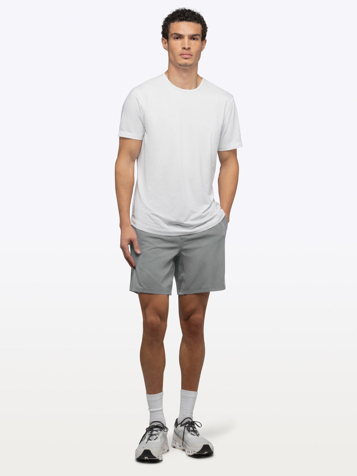 Crossover Short Unlined | Charcoal Classic-Fit