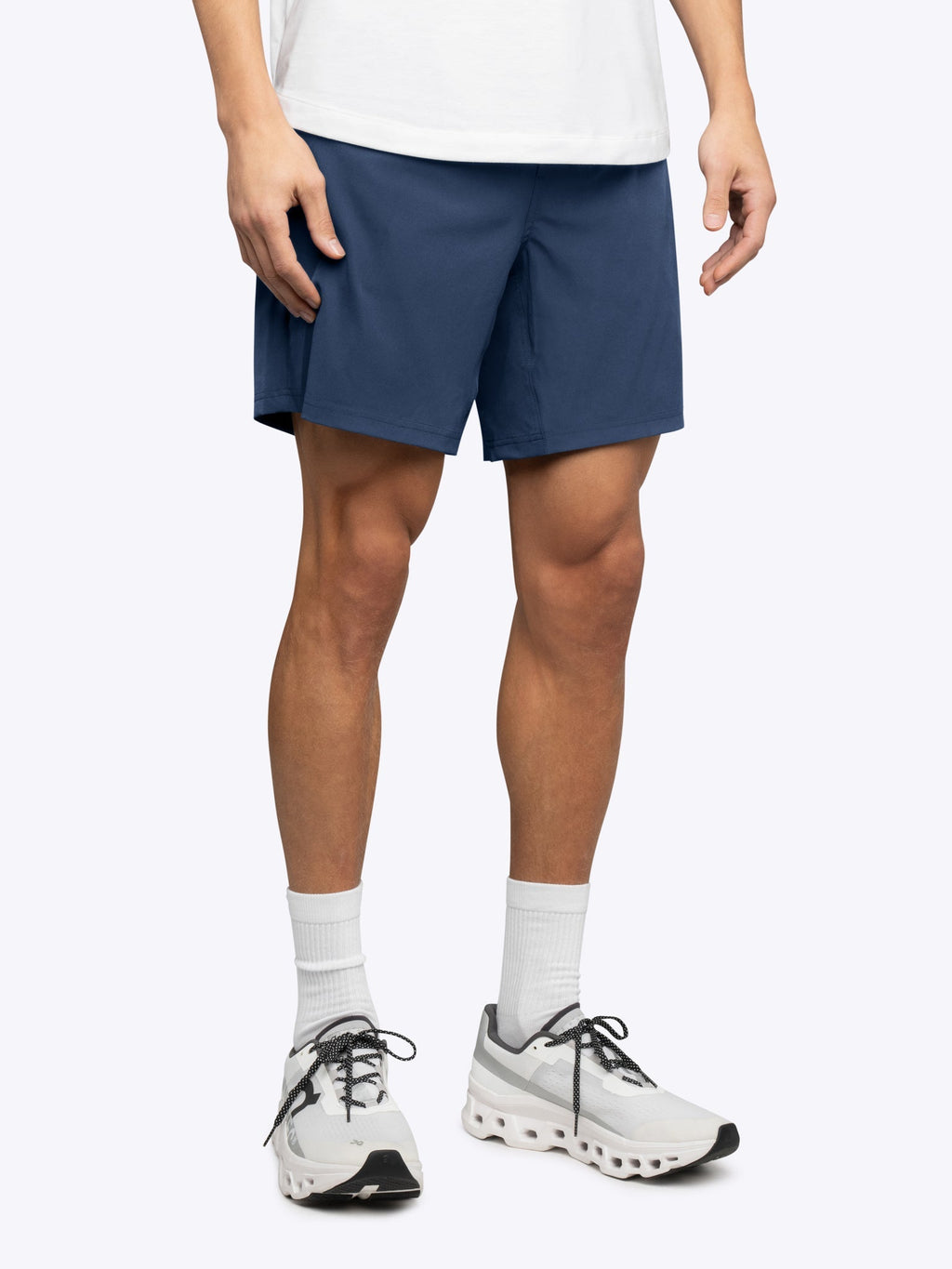 Crossover Short Unlined | Iron Navy Classic-Fit
