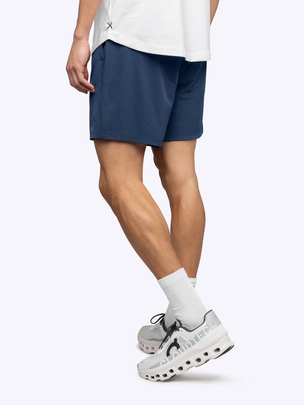 Crossover Short Unlined | Iron Navy Classic-Fit