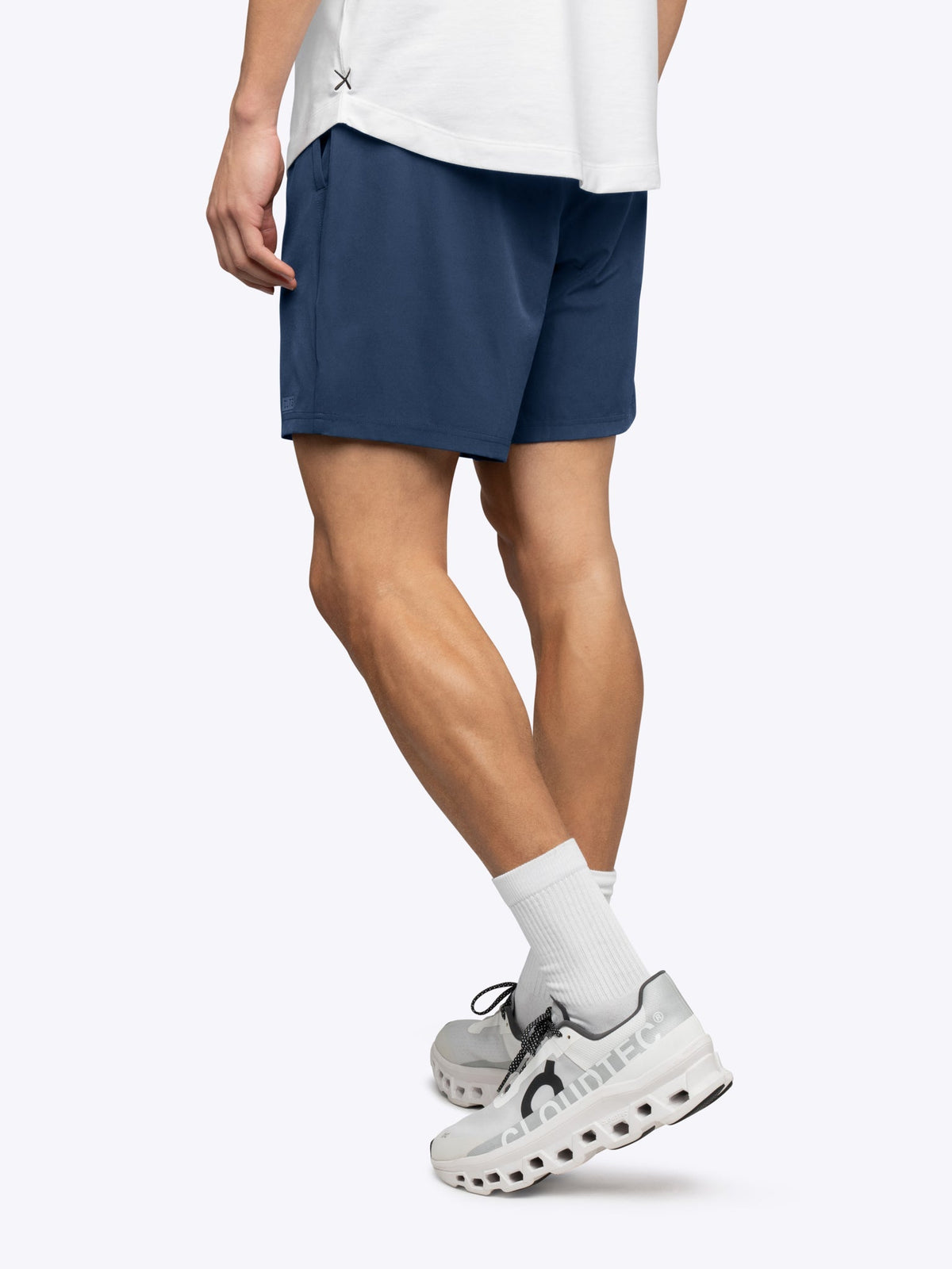 Crossover Short Unlined | Iron Navy Classic-Fit