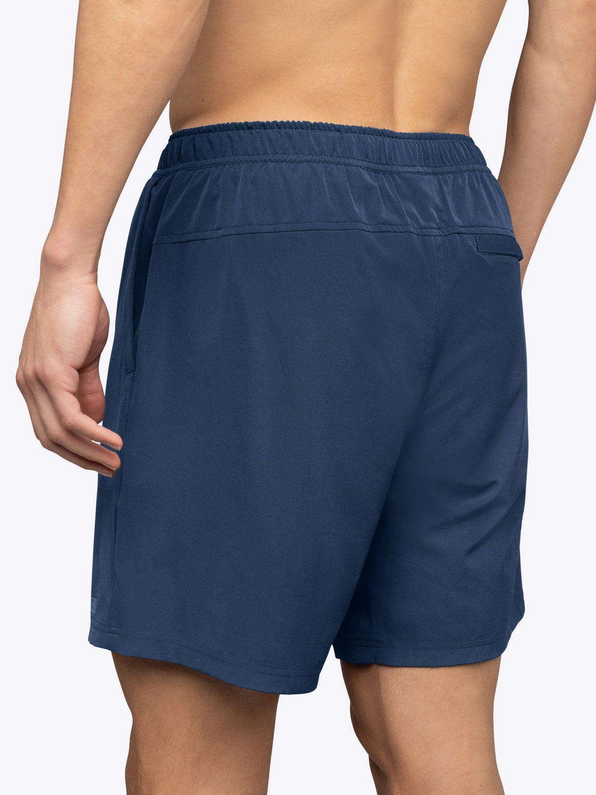 Crossover Short Unlined | Iron Navy Classic-Fit