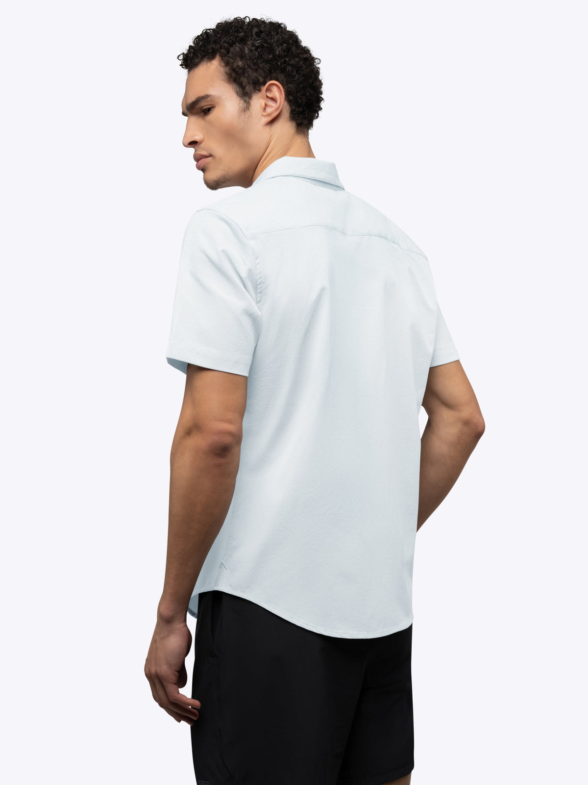 Crossover Button Up | White Signature Fit