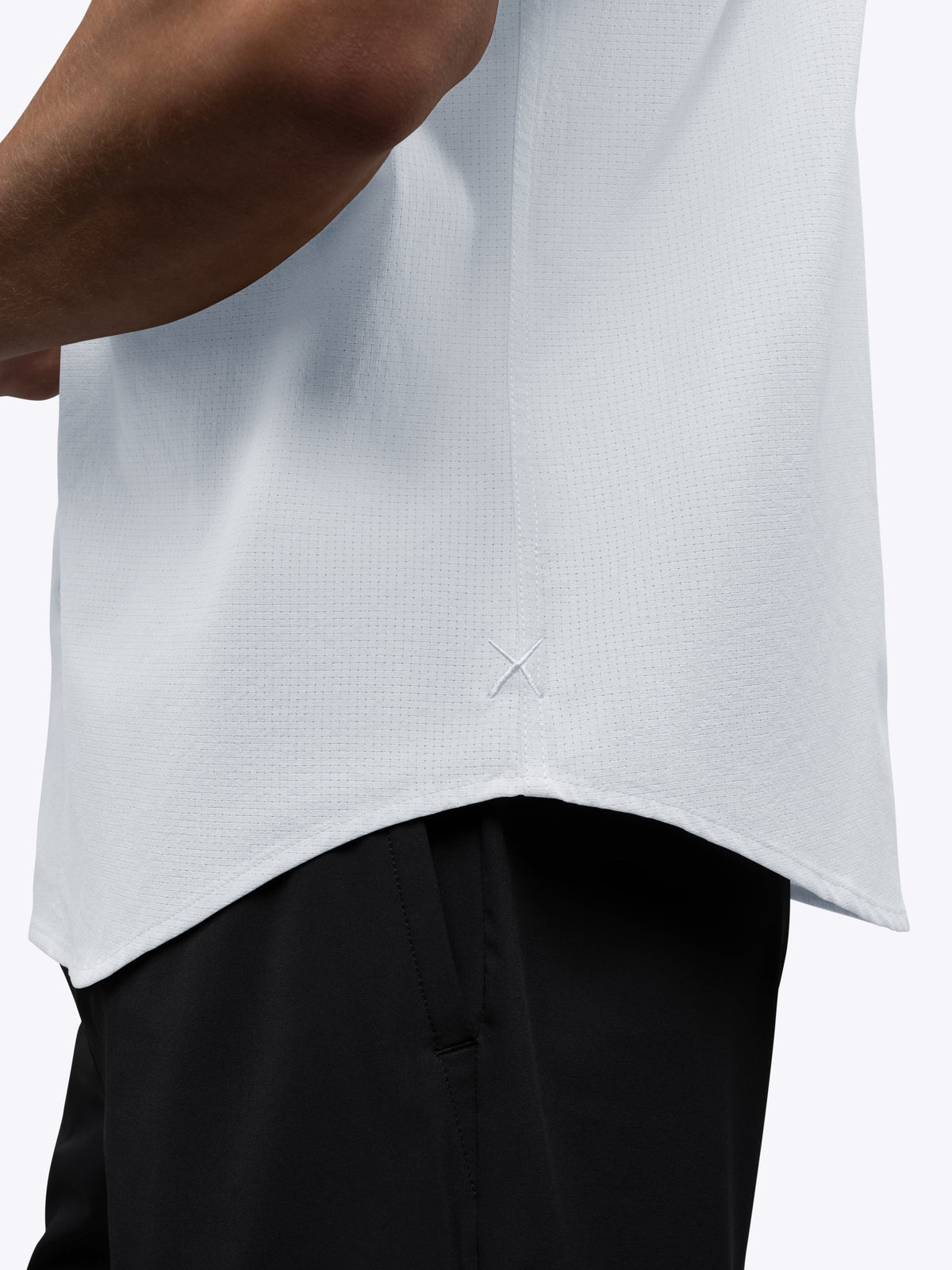Crossover Button Up | White Signature Fit