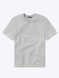 Riviera Knit Textured Tee | Dusky Graphite Signature-Fit