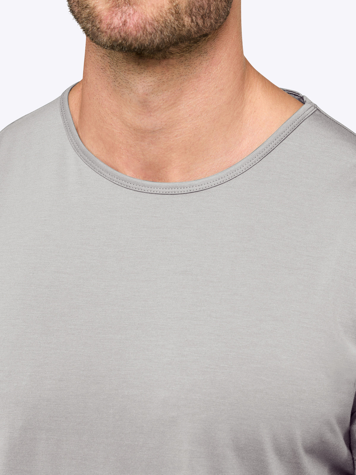 AO Curve-Hem Tee | Dusky Graphite Signature-fit PYCA Pro®
