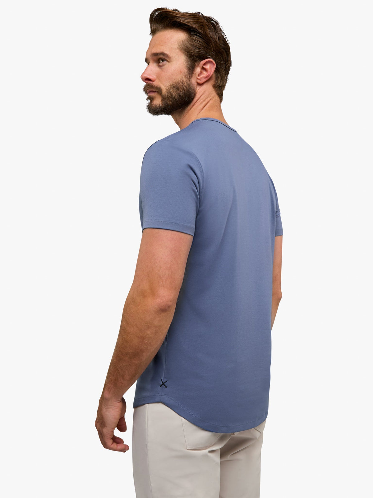 AO Henley Curve-Hem | Dusk Signature-fit PYCA Pro®