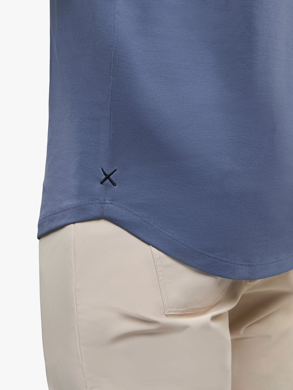 AO Henley Curve-Hem | Dusk Signature-fit PYCA Pro®