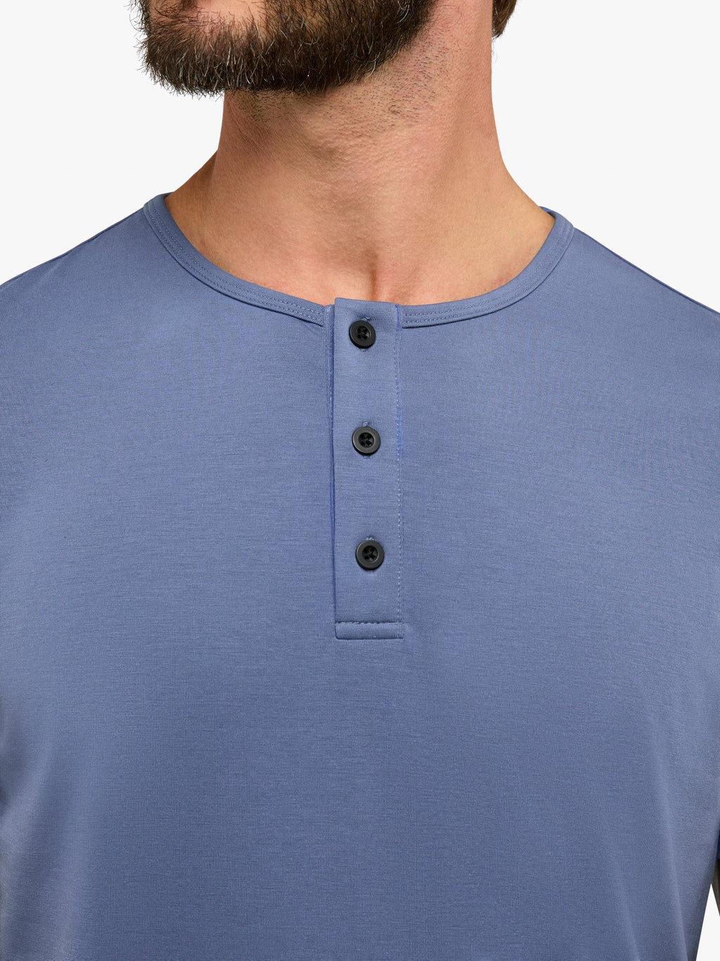 AO Henley Curve-Hem | Dusk Signature-fit PYCA Pro®