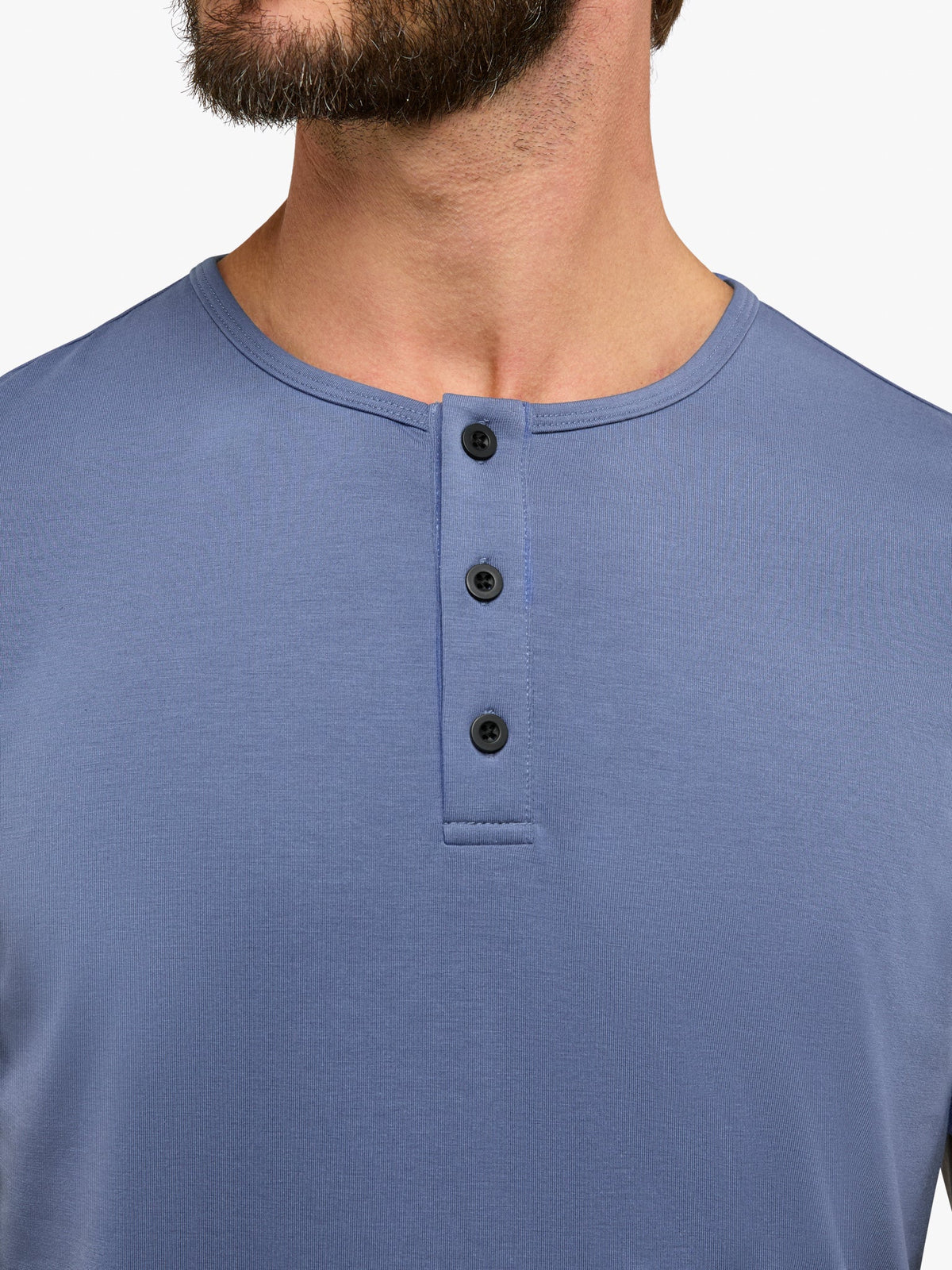 AO Henley Curve-Hem | Dusk Signature-fit PYCA Pro®