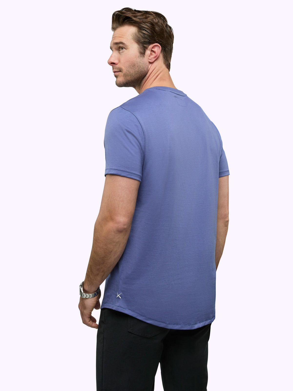 Featherlight Pima Tee | Dusk Signature-fit