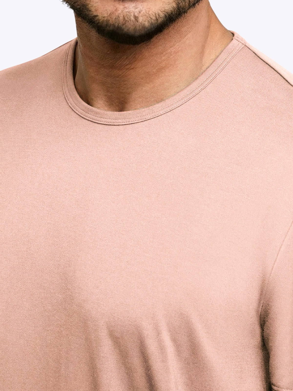 AO Curve-Hem Tee | Dusty Rose PYCA Pro®