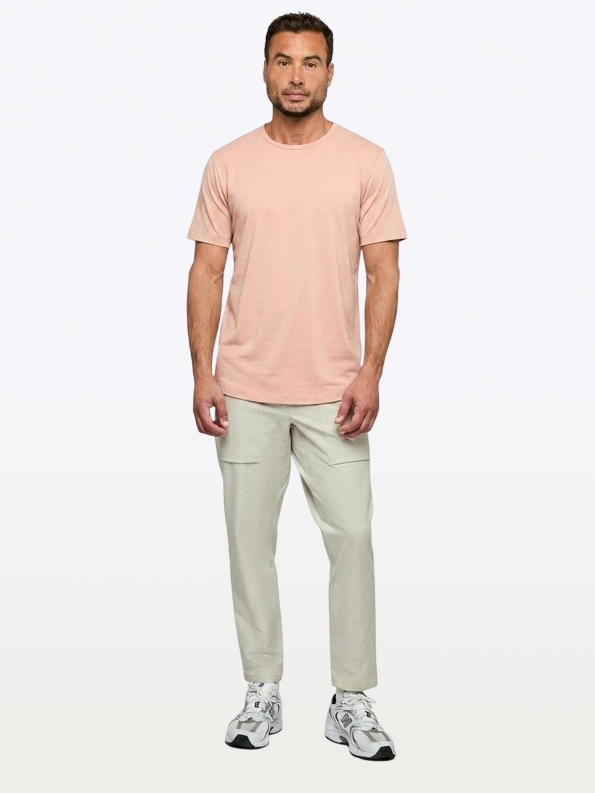 AO Curve-Hem Tee | Dusty Rose PYCA Pro®