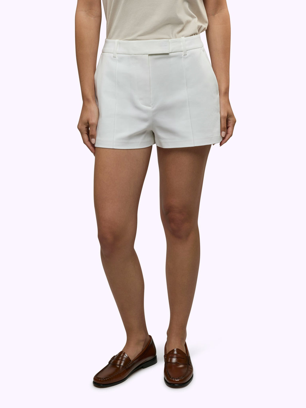 Spring Street Short | White Classic-Fit