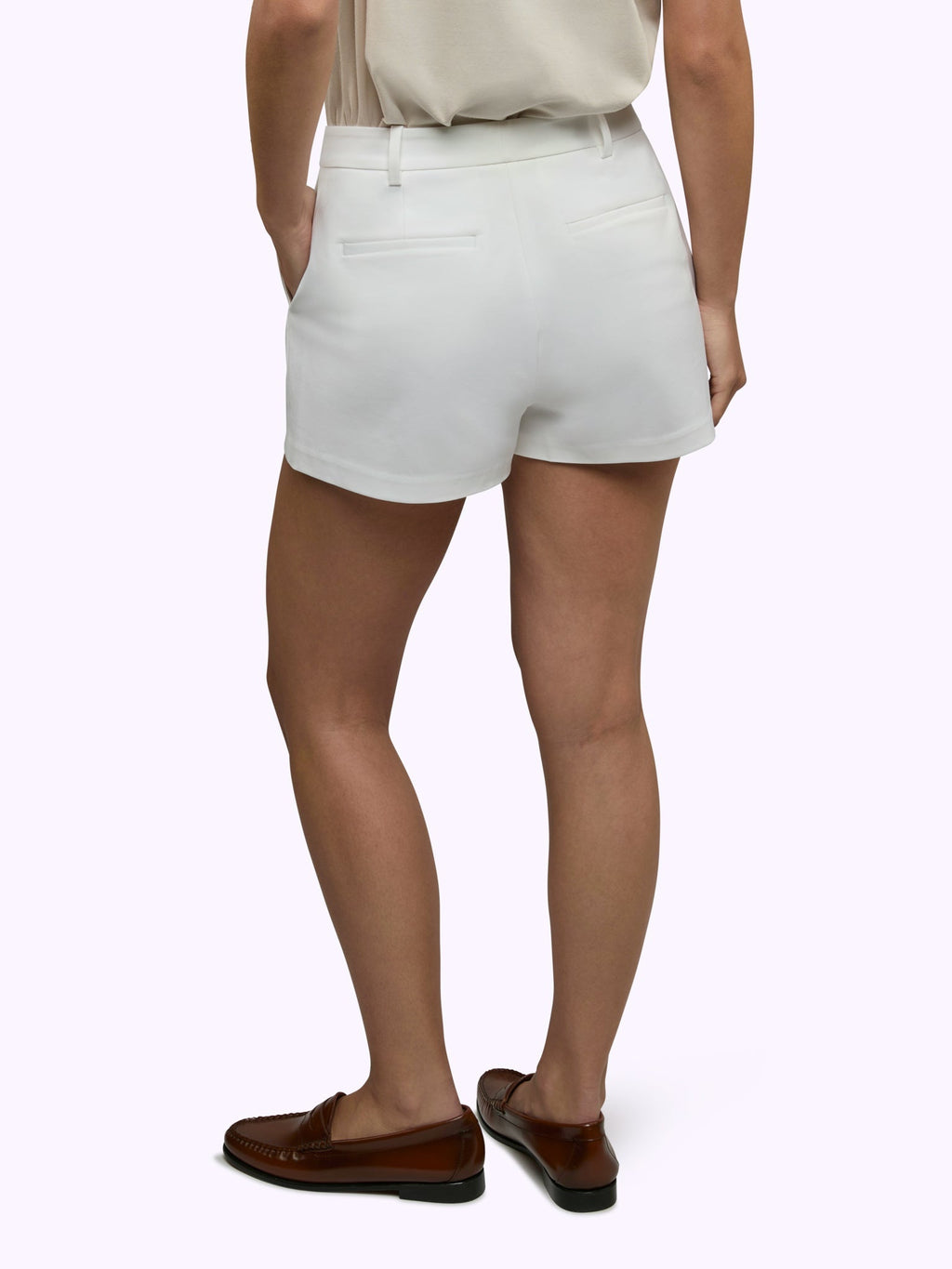 Spring Street Short | White Classic-Fit